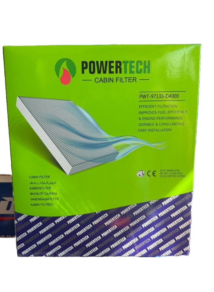 باورتيك فلتر كابينة كيا K5 اوبتيما 2015-2020 / هيونداي سوناتا 2014-2017 97133-D4000 - Image 1