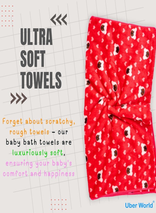 Uber World Baby Towel for Newborn | Wrapper for 0 to 2 Years | Bath Towels (1) - Image 2