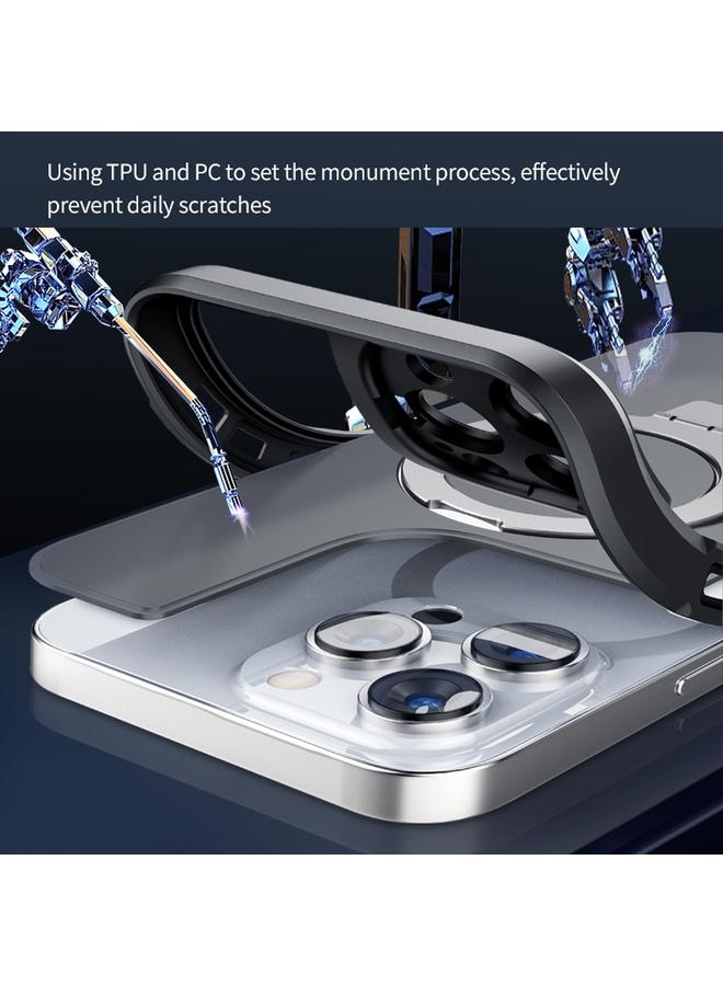 اس-توب جراب هاتف لهاتف iPhone 14 Pro مع حامل مغناطيسي معدني MagSafe - Image 5