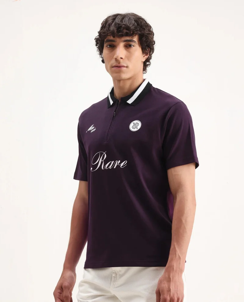 Rare Rabbit Men's Graphic Embroidered Polo