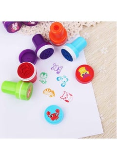 Generic 26-Piece Self-Ink Animals Stamps for Kids, Washable Stamper Toys for Children Crafts, Party Favor, School Prizes, Birthday Gift and Learn Props  - Image 2