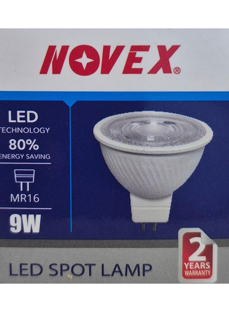 NOVEX 9W MR16 LED Spot Lamp – 3CCT Bundle Pack of 10 - Image 2