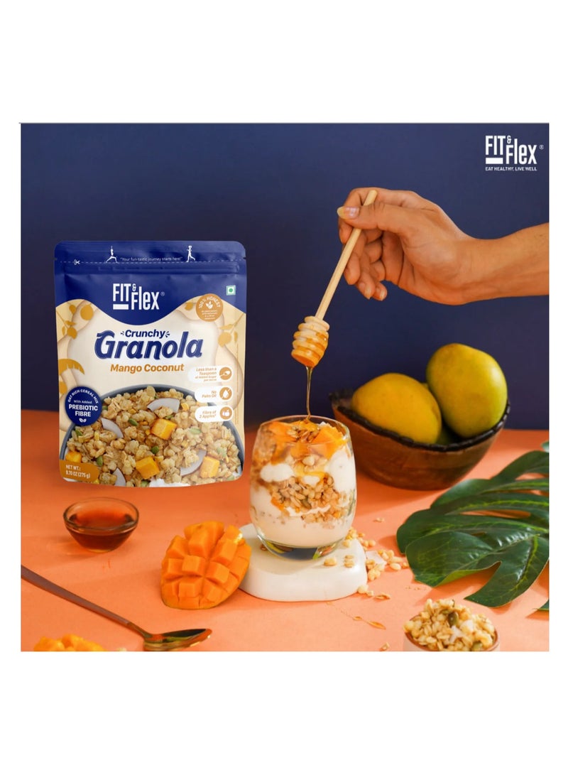 Generic Fit & Flex High Protein Fiber Granola - 275g  - Image 5