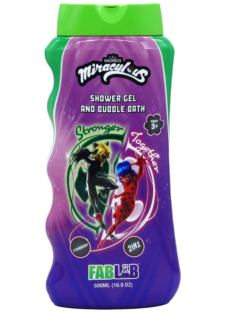 FabLab Shower Gel and Bubble Bath 500 ml