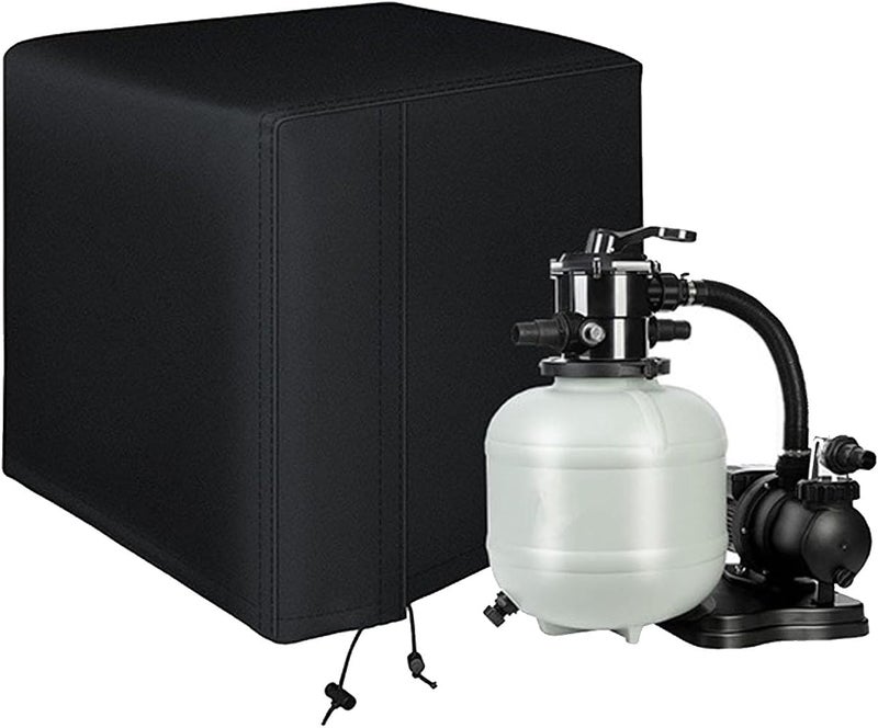 TOPINCN Pool Filter Pump Cover UV Resistant Adjustable Dust Proof for Outdoor Pool Equipment Owners - Image 4