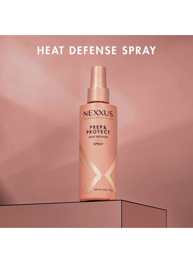 Nexxus Heat Defense Spray Prep & Protect for 450 degree heat protection, with StyleProtect Technology 6 oz - Image 4