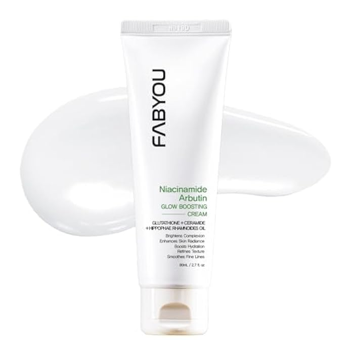 Fabyou Niacinamide Arbutin Glow Boosting Cream 2.71 fl oz - Korean Skin Care for Long-Lasting Hydration & Smooth, Even Skin Tone with 10% Niacinamide & Arbutin, Deep Moisture Cream for Face - Image 1