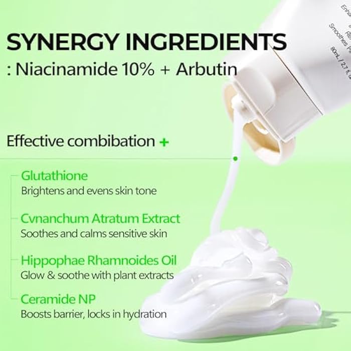 Fabyou Niacinamide Arbutin Glow Boosting Cream 2.71 fl oz - Korean Skin Care for Long-Lasting Hydration & Smooth, Even Skin Tone with 10% Niacinamide & Arbutin, Deep Moisture Cream for Face - Image 4