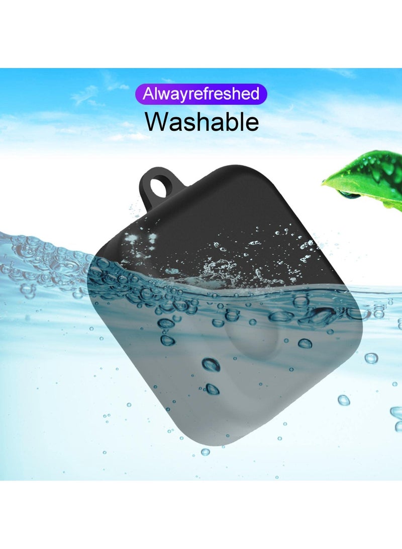 Silicone Dustproof Shockproof Earbud Case for Nothing Ear 1 (Black) - Image 5