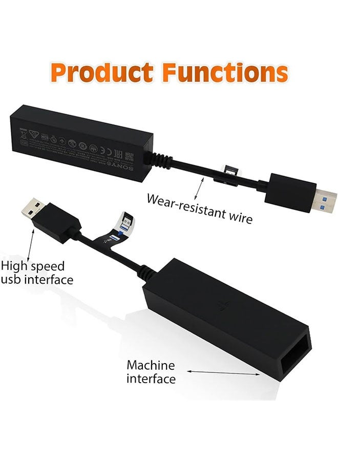 Realfrog PS VR Adapter PS4 Camera for PS5 Mini Playing on PSVR to Converter Cable,PS5 Camera USB Converter Connecting Cable for PsS4 Psvr to PS5 Console, Playstation 4 Accessories  - Image 5