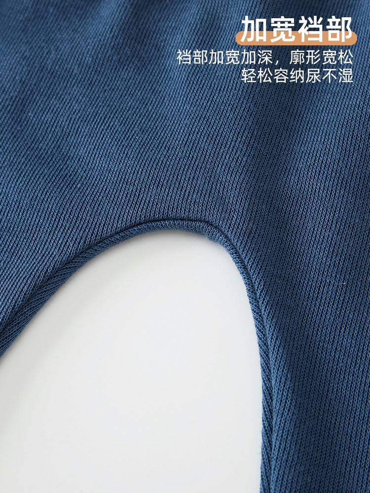 Baby'S Western Style Pants Big Pp Pants Boys And Girls Cartoon Loose Casual Trousers Children'S Harlan Trendy Trousers - Image 4