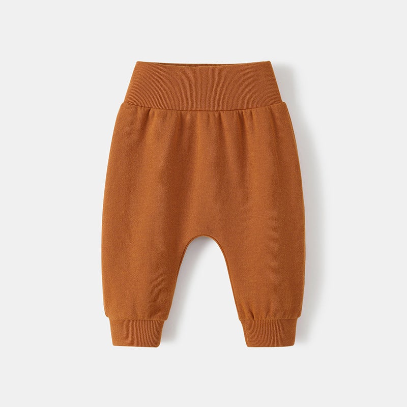 Baby'S Western Style Pants Big Pp Pants Boys And Girls Cartoon Loose Casual Trousers Children'S Harlan Trendy Trousers - Image 1