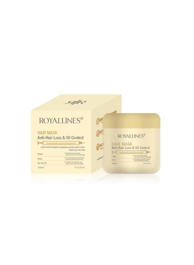 Ginger & Biotin Anti Hair Loss & Oil Control Hair Mask 450 ml