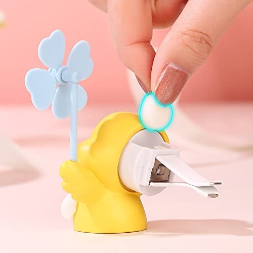 wolpin Car Decor For Car Dashboard Duckling With Car Unscented Air Fresheners 2 Tablets Fan Car Air Vent Interior Decoration Accessories Desk Decorative Showpiece,Cute Duck With Car Perfumes Diffuser - Image 3