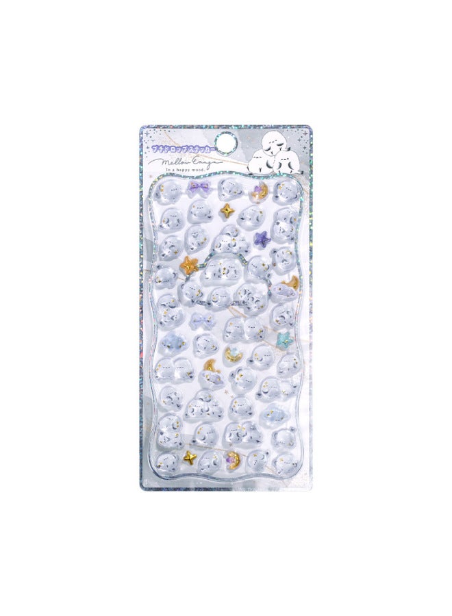 Flash Hot Shimmer Stickers 3d Relief Stickers Solid Children's Cartoon Animal Crystal Phone Case Decorations - Image 1