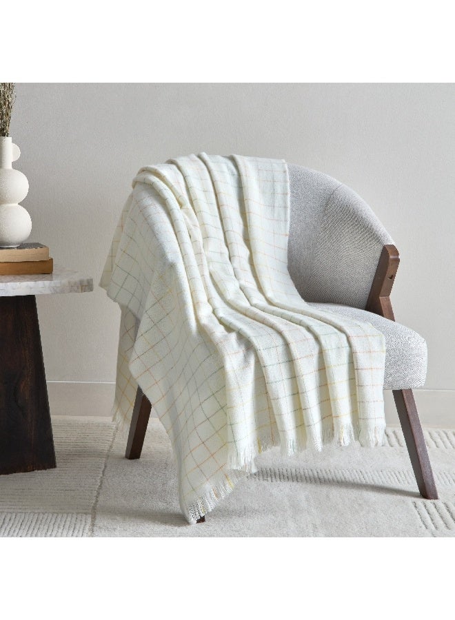 Home Box Gia Chequre Throw 127 x 152 cm - Image 5