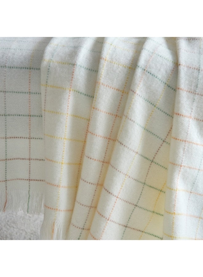 Home Box Gia Chequre Throw 127 x 152 cm - Image 4