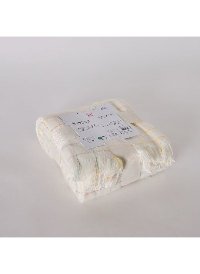 Home Box Gia Chequre Throw 127 x 152 cm - Image 3