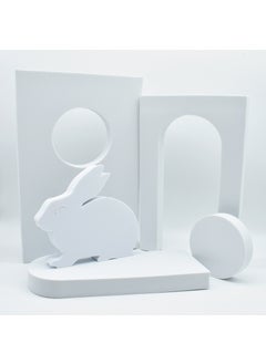 EVA 3D Geometry Photo Props Foam Set Changyi Moon (three-piece set)