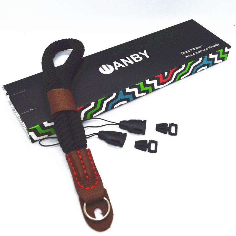 Wanby حزام معصم ناعم من قطن WANBY مع مشبك إطلاق سريع لكاميرات DSLR و SLR - Image 4