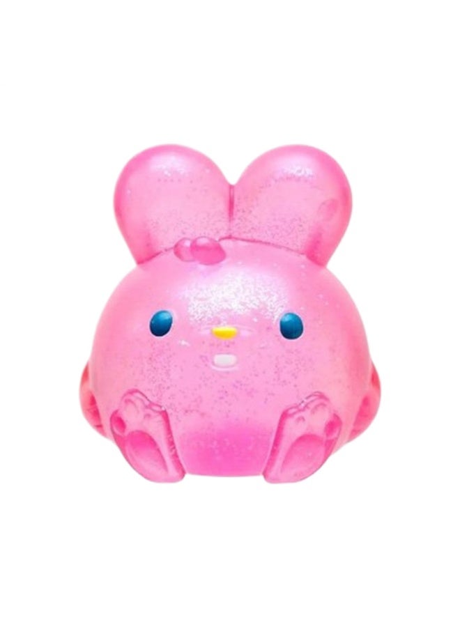 نيدوه لعبة نيدوه جيلي هوبس الأرنب المضغوط المعطر – لعبة حسية للضغط لتخفيف التوتر للأطفال والبالغين، مضاد للقلق ومساعد للتركيز لمرضى اضطراب فرط الحركة، لعبة مكتب (باللون الوردي) - Image 3