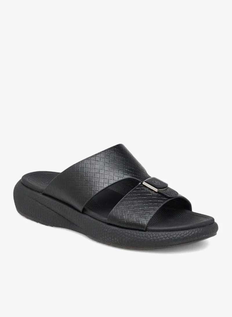 لو كونفورت صنادل رجالية مريحة بنسيج سهل الارتداء