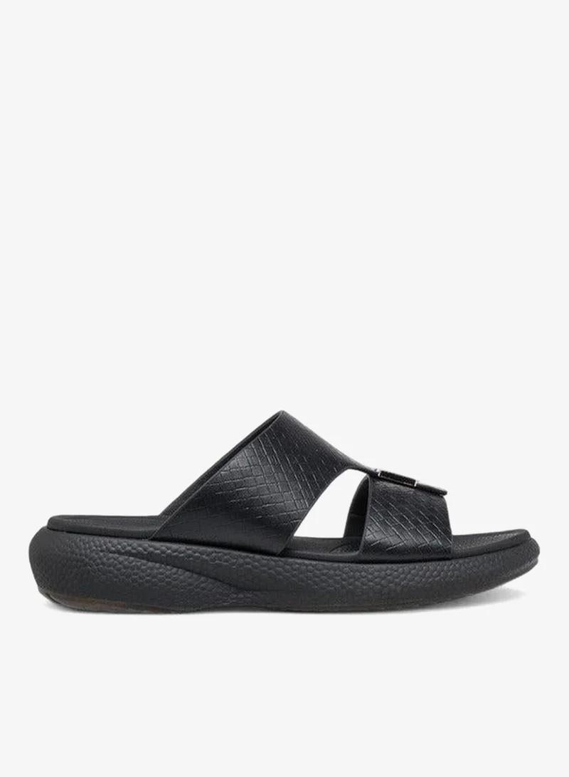 لو كونفورت صنادل رجالية مريحة بنسيج سهل الارتداء