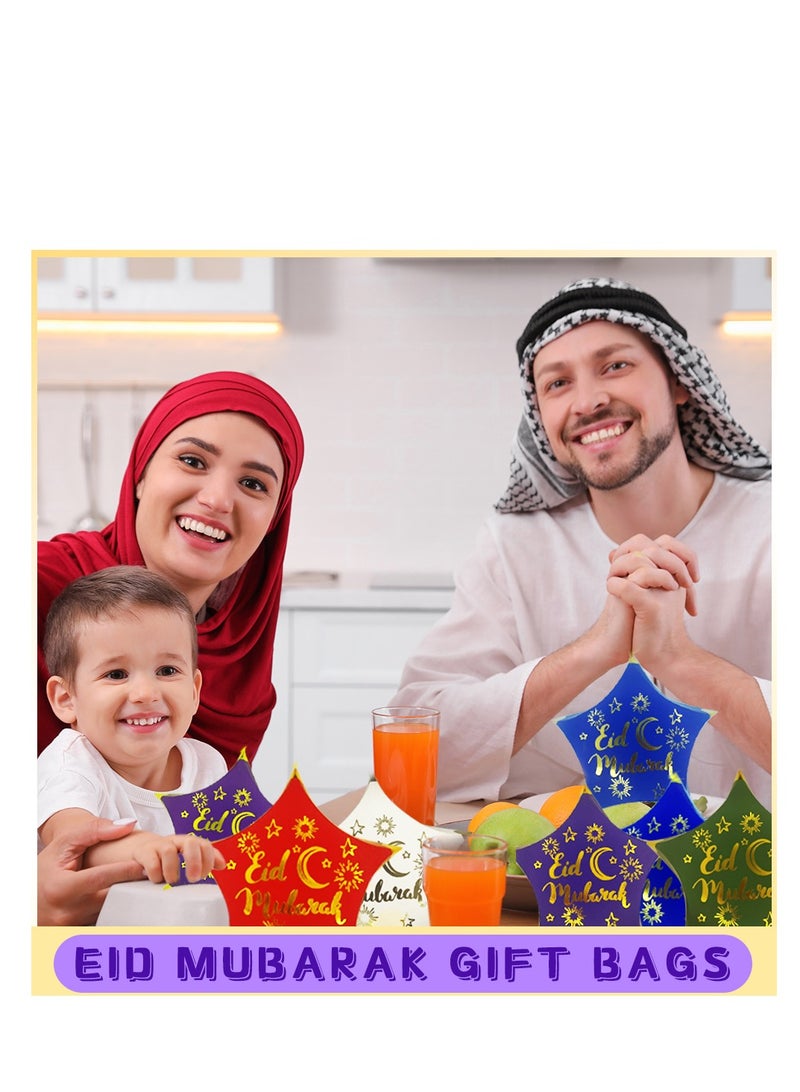 وردي عيد مبارك نمط جديد ستار كاندي هدية مربع 12 قطعة - Image 2