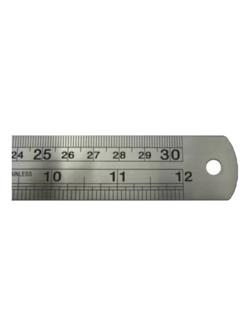 FIS Steel Ruler 12inches / 30cm
