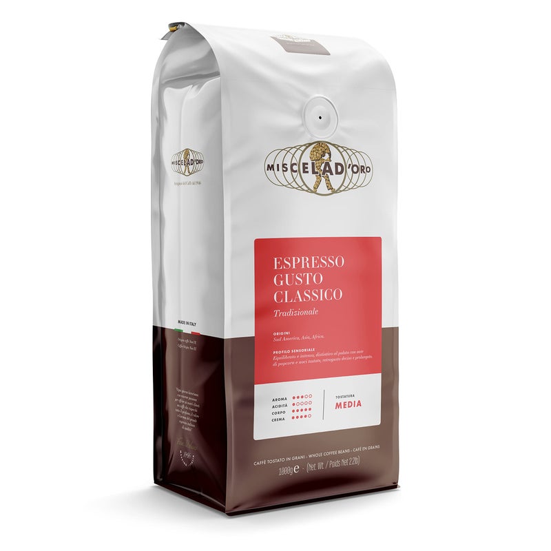 Miscela DOro Gusto Classico Espresso Beans 22 lb