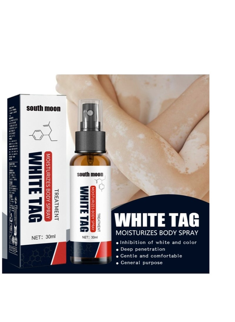 SOUTH MOON White Tag Spot Remover Spray Vitiligo Ointment,  For Skin Vitiligo, Vitiligo Care Cream For Reduce White Spots Repair Spray 30ml  - Image 5