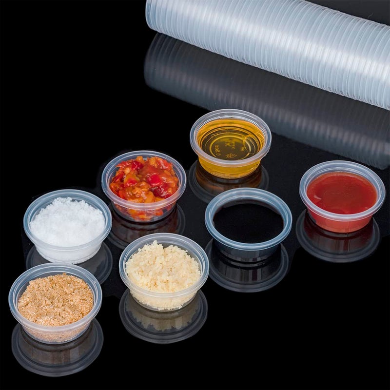 MRTIOO 100 pcs 0.5oz Crested Gecko Food and Water Feeding Cups, Reptile Feeder Bowls, for Lizard and Other Small Pet Ledge Accessories Supplies - Image 3