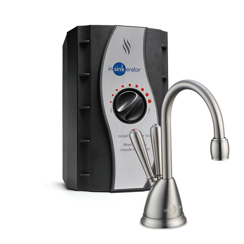 InSinkErator View Instant Hot & Cold Water Dispenser - Faucet & Tank, Satin Nickel, HC-View-SN 10.00 x 11.50 x 0.00 inches - Image 5