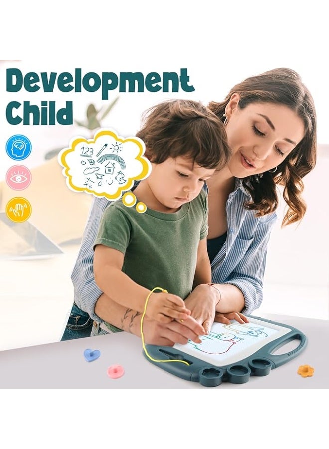 ألعاب المجلس للأطفال ، والتعليم في مرحلة الطفولة المبكرة تعلم الفتيان والفتيات هدية عيد ميلاد مثالية لعيد الفصح / يوم الطفل ( 4 طوابع + 1 فرشاة + 4 أقواس ) - Image 4