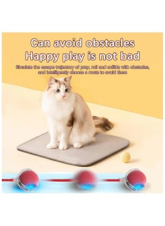 RTYY Interactive Rolling Cat Toys Ball, Interactive Rolling Dog Ball, Motion Activate Rolling Pet Toys, Automatic Self Moving Dog/Cat for Indoor Cats Toys Fast Rolling on Carpet  - Image 4