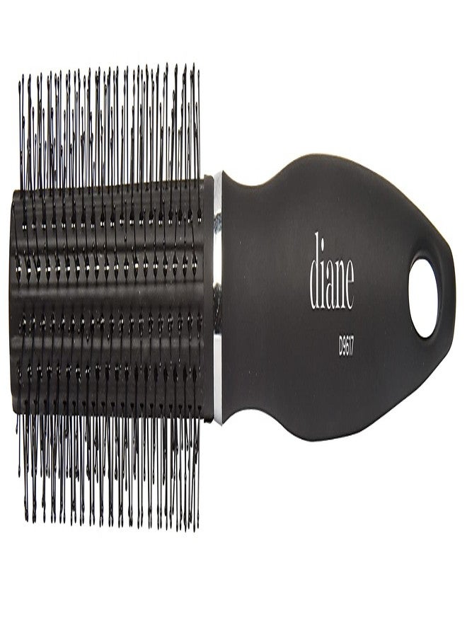 Diane Charcoal Soft Touch Handle Collection Round Brush, 1 Count (Pack of 1) - Image 4