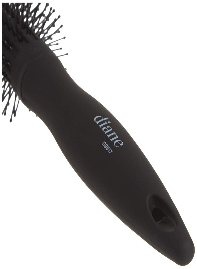 Diane Charcoal Soft Touch Handle Collection Round Brush, 1 Count (Pack of 1) - Image 3