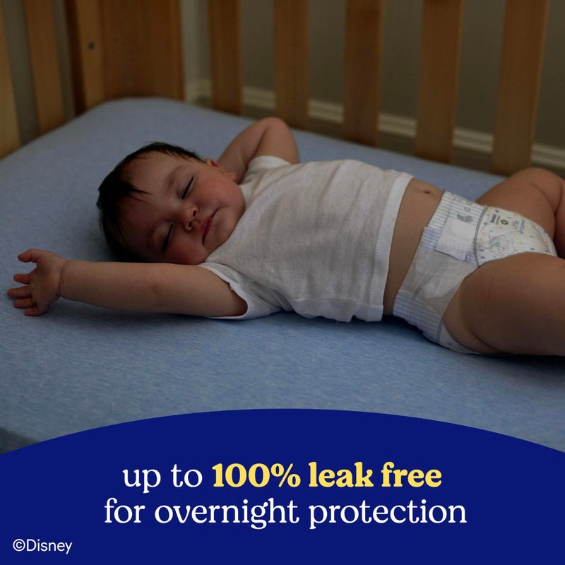 HUGGIES حفاضات هاجيز مقاس 4 لليل: حفاضات ليلية، مقاس 4 (22-37 رطل)، 100 قطعة، قد يختلف التعبئة - Image 5