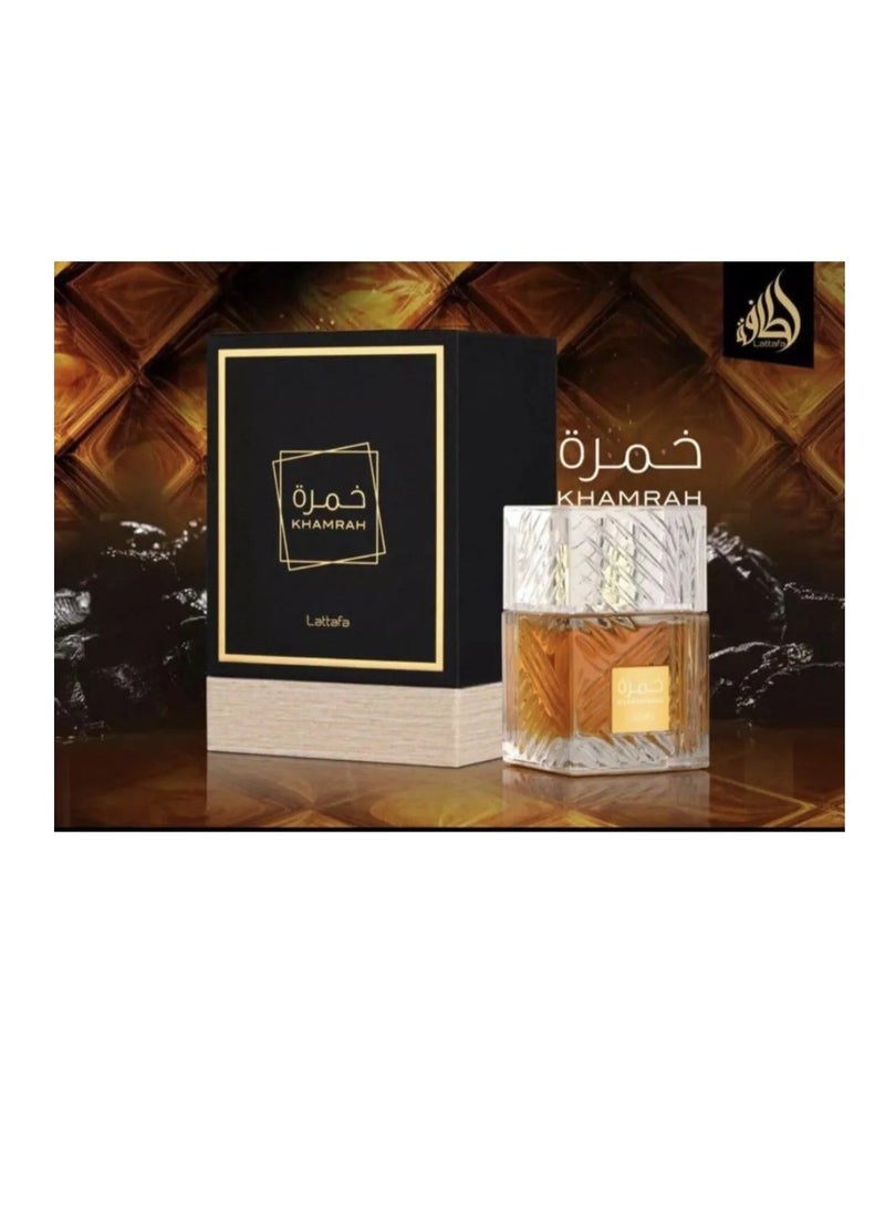 Lattafa Khamrah Unisex EDP by Lattafa 100ml  - Image 2