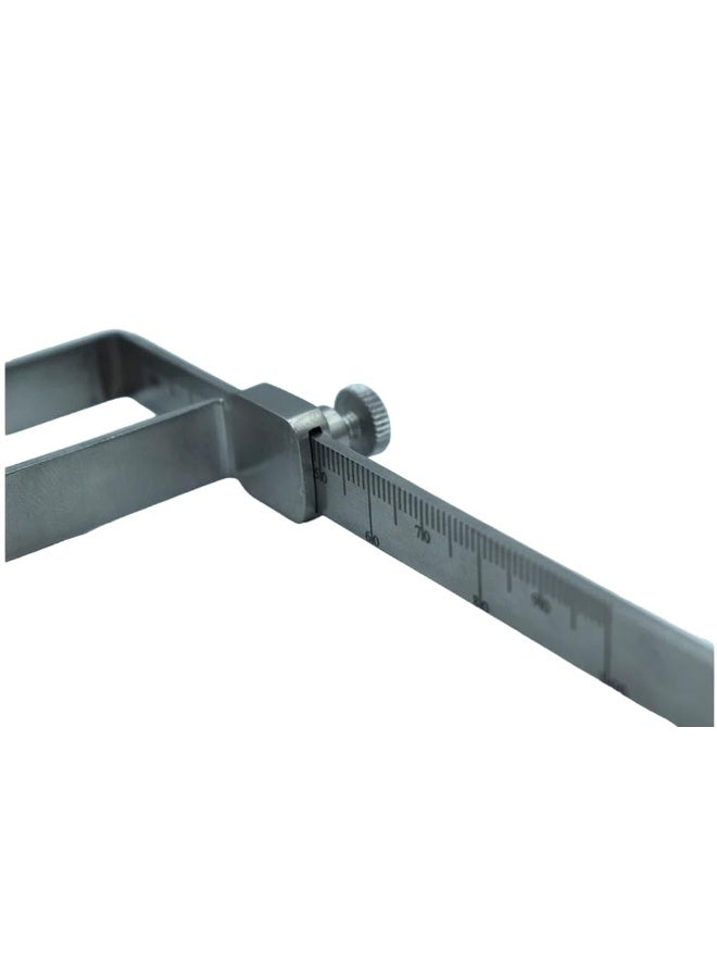 Orthodontic Claiper Dental Gauge Cliper Dental Willis Bite Gauge - Stainless Steel Orthodontic Measurement Gauge (0 to 100) - Image 2