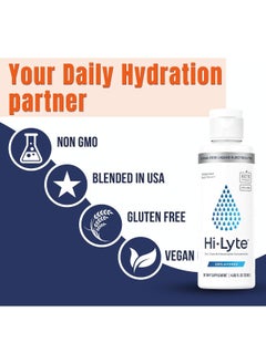 Hi-Lyte Zero Calorie Electrolyte Concentrate Unflavored Dietary Supplement 120Ml  - Image 4