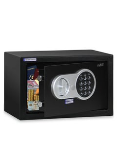 Safe Box with Key and Digital Keypad Lock for Home Office Cash Passport Jewelry Safety Storage (20x31x20cm) Black - pzsku/ZFC0877A65EEF794FCCABZ/45/_/1690959180/2a2f4fbc-1f71-46ca-b394-2a3f5b7ac787