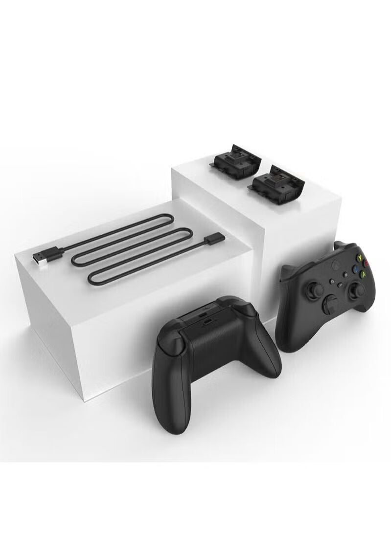 جاي واي إس مقبض xbox Series X بطارية قابلة لإعادة الشحن عدد 2 قطعة - Image 4