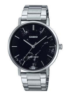 Men's Watch With Standard Analog Black Dial Dress Quartz MTP-VT01DM-1A
