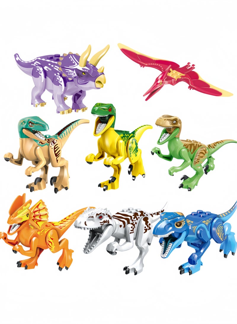 8 Building Blocks Toys Dinosaur Tyrannosaurus Rex