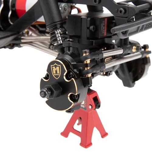 MEUS RACING 633g Ascent 18 Brass Steering Knuckles Front Portal Cover for Brushed Redcat Ascent18 Upgrades 118 RC Crawler Parts 2pc - Image 5