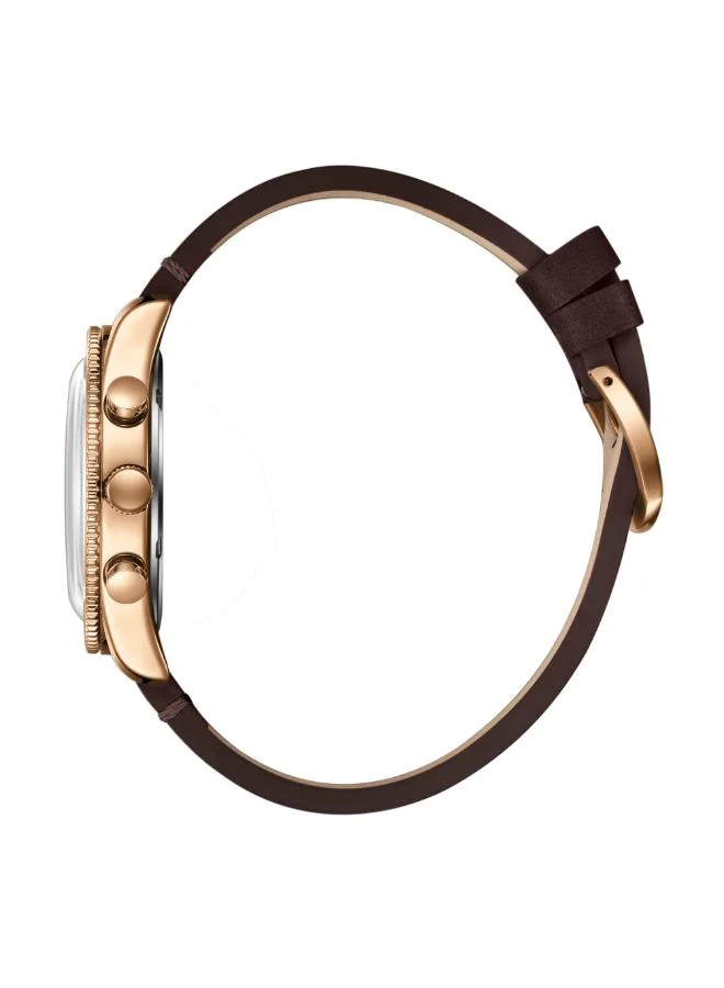 Lee Cooper Men's Leather Multi Function Watch LC08260.462 - 42 mm