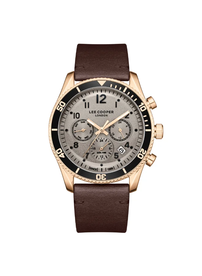 Men's Leather Multi Function Watch LC08260.462 - 42 mm