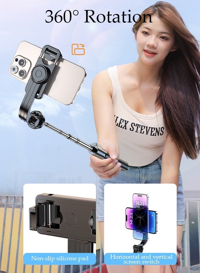 DUNISO Selfie Stick, All-in-1 Extendable Cell Phone Tripod Stand,360° Rotate Phone Tripod with Wireless Remote Shutter and Fill Light,Group Selfies/Live Streaming/Video Recording Compatible with All Phones - Image 3