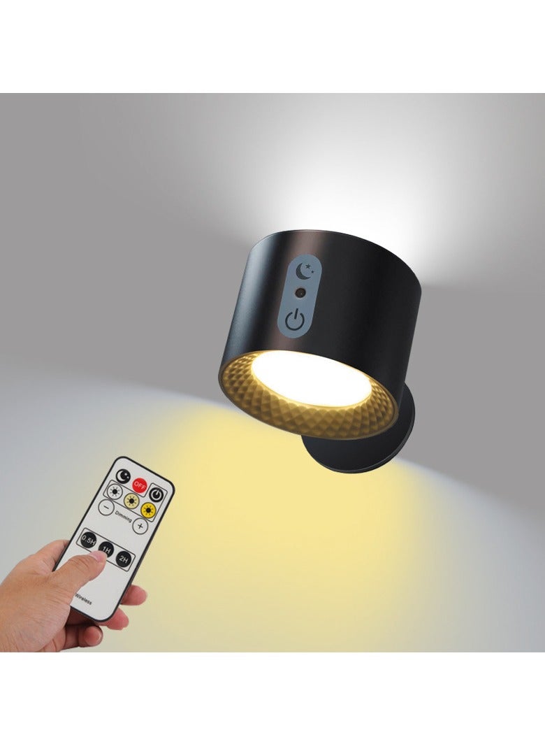 الأزرق جي دبليو ديكور المنزل ديكور منزلي مغناطيسي خالٍ من الشحنة المغناطيسية للشحن، مصباح حائط للقراءة بجانب السرير بجانب السرير مصباح حائط للقراءة مصباح ليلي للقراءة مصباح حائط مصباح حائط طاولة أسود - Image 1